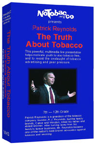 Students: Print out this page and hand it to your health teacher. "The Truth About Tobacco" is a new anti-smoking educational video for effective teen tobacco education and prevention. 